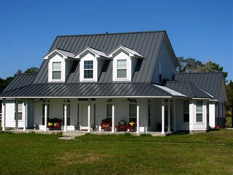 farm house grey metal roofs|black metal roof house pictures.